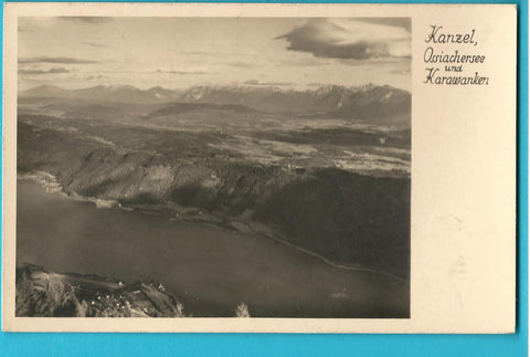 AK Kanzel, Ossiachersee und Karawanken (1941)