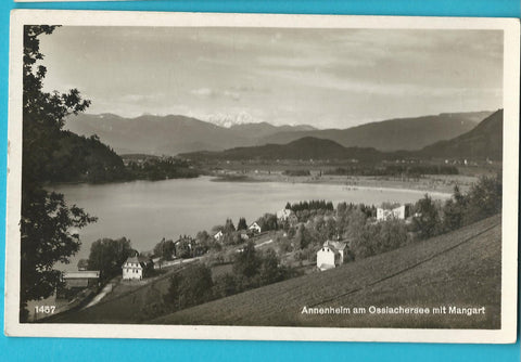 AK Annenheim am Ossiachersee mit Mangart. (1930)