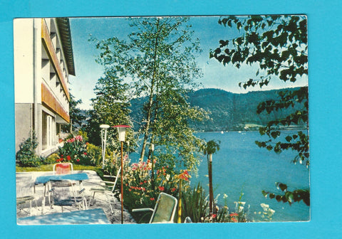 AK Sattendorf. Haus Eva. Ossiachersee. Inhaberin: Eva Maria Nemetz.
