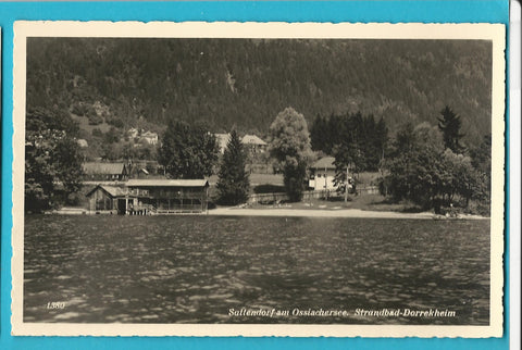 AK Sattendorf am Ossiachersee, Strandbad Dorrekheim.