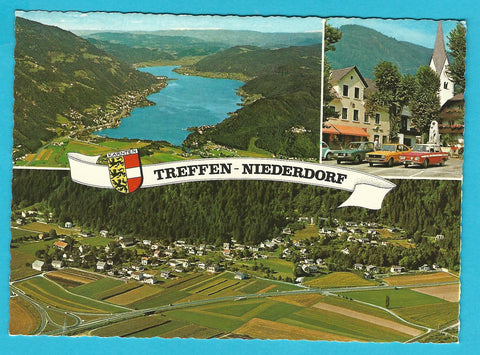 AK Treffen - Niederdorf. (Seespitz) am Ossiachersee.
