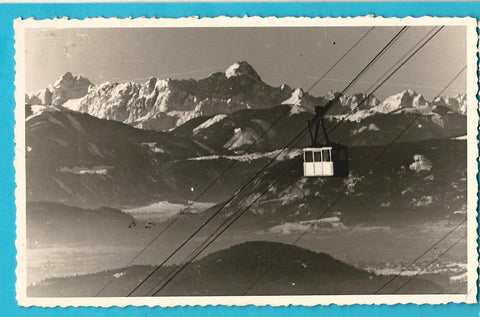 AK Kanzelbahn bei Villach.
