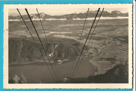 AK Kanzelhöhe. Blick auf den Ossiachersee und Julische Alpen.