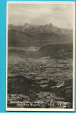 AK Kanzelhöhe. Blick auf Villach mit Mangart. (1930-31)
