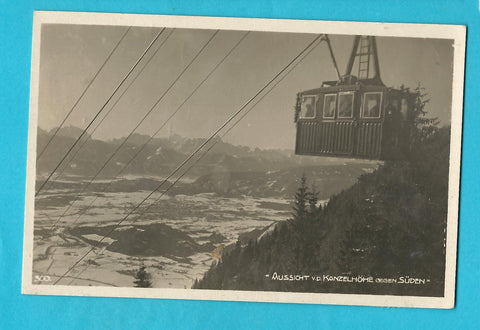 AK Aussicht von der Kanzelhöhe gegen Süden (1928)