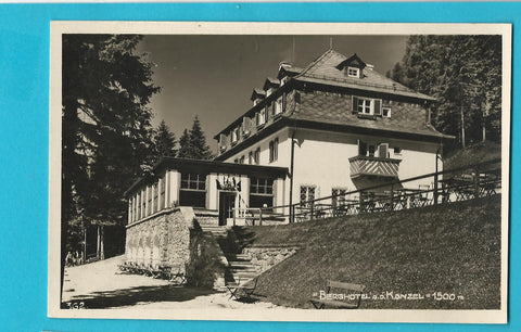 AK Berghotel auf der Kanzel.