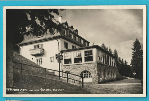 AK Berghotel auf der Kanzel.