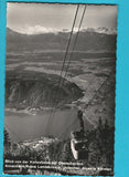 AK Blick von der Kanzelbahn auf Ossiachersee Annenheim Ruine Landskron u. Julische Alpen.