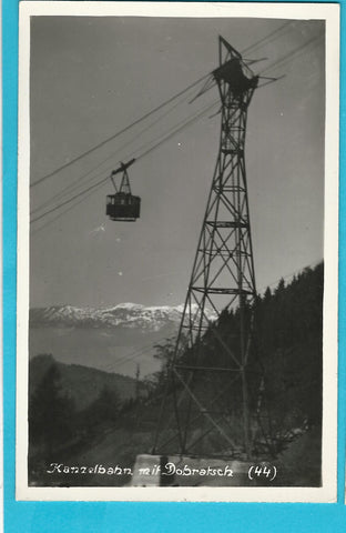 AK Kanzelbahn mit Dobratsch.