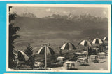 AK Kanzelhöhe Hotelterrasse mit Julischen Alpen.