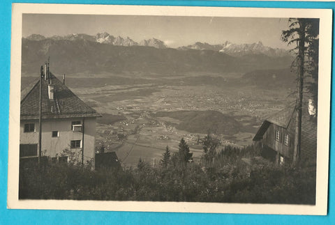 AK Kanzelhöhe, Blick gegen die Julischen Alpen.