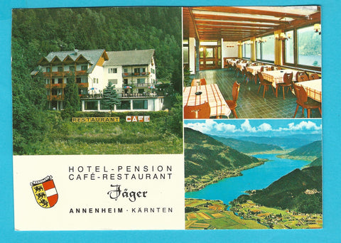 AK Annenheim am Ossiachersee. Pension Cafe Restaurant Jäger.