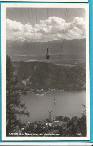 AK Kanzelbahn. Annenheim am Ossiachersee.