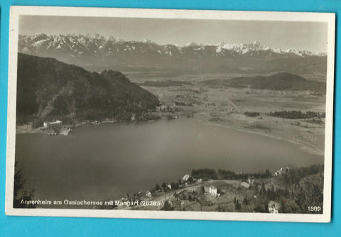 AK Annenheim am Ossiachersee mit Mangart. (1930)