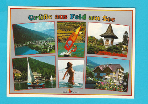 AK Grüsse aus Feld am See.