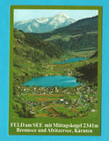 AK Feld am See mit Mittagskogel Brennsee und Afritzersee.