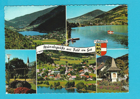 AK Urlaubsgrüße aus Feld am See.