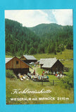 AK Feld am See. Jausenstation Kohlweisshütte - Wieseralm.