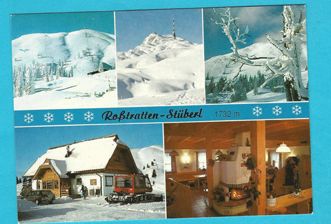 AK Bad Bleiberg. Roßtratten Stüberl. Familie Riedel. Villacher Alpe.
