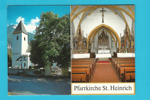 AK Bleiberg-Kreuth. Pfarrkirche St. Heinrich.