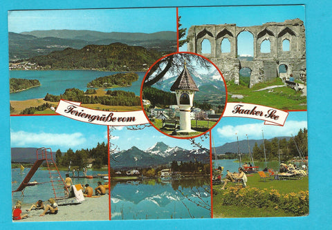 AK Feriengrüße vom Faaker See.