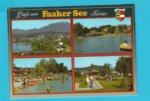 AK Grüße vom Faaker See.
