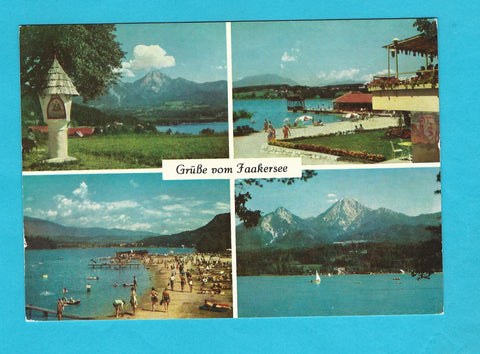 AK Grüße vom Faaker See.