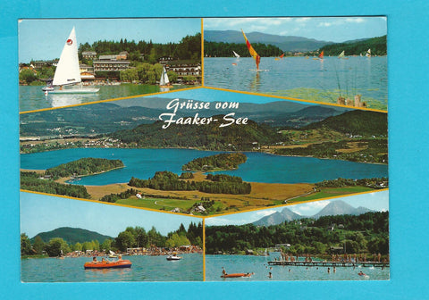 AK Grüsse vom Faaker See.