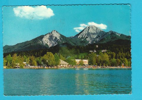 AK Faaker See. Sandbank.