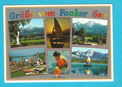 AK Grüße vom Faaker See.