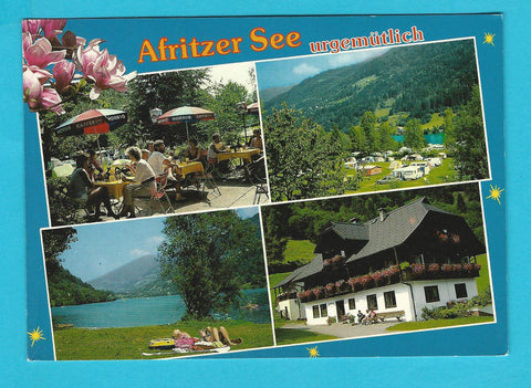 AK Afritz. Urlaub am Afritzer See. Appartement Komfortzimmer Camping. Fam. Telesklav.