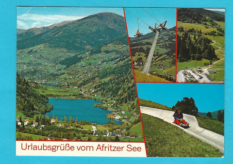 AK Urlaubsgrüße vom Afritzer See.