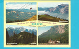AK Gruß aus den Bergen der Dreiländer-Ecke Österreich Jugoslawien Italien.