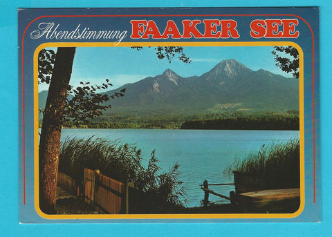 AK Abendstimmung Faaker See.