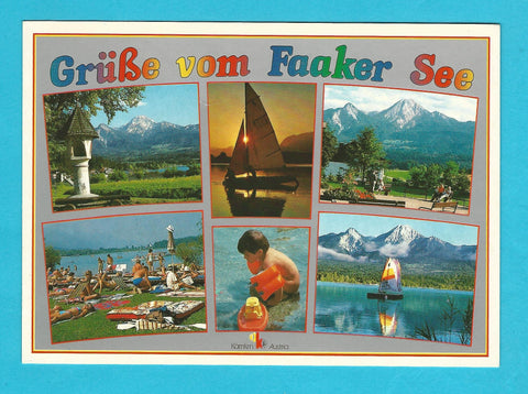 AK Grüße vom Faaker See.