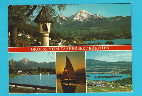 AK Grüße vom Faakersee.