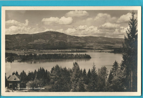 AK Faakersee mit Gerlitzen. (1937)