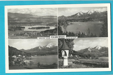 AK Gruss vom Faakersee.
