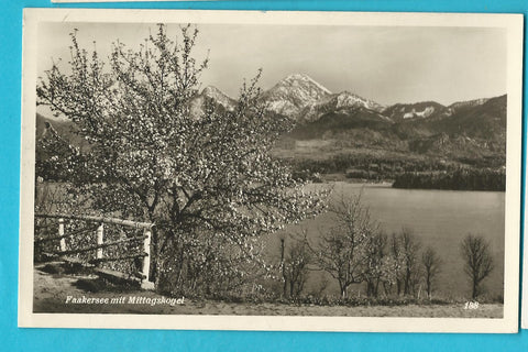 AK Faakersee mit Mittagskogel. (1951)