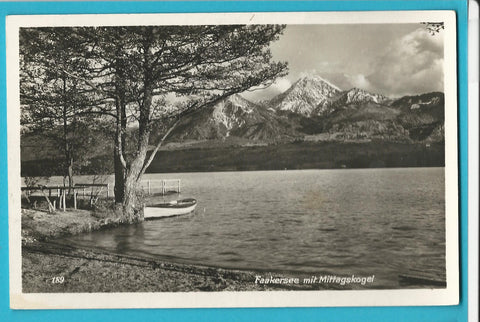 AK Faakersee mit Mittagskogel. (1940)
