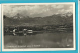 AK Faakersee mit Mittagskogel gegen d. Sandbank. (1950)