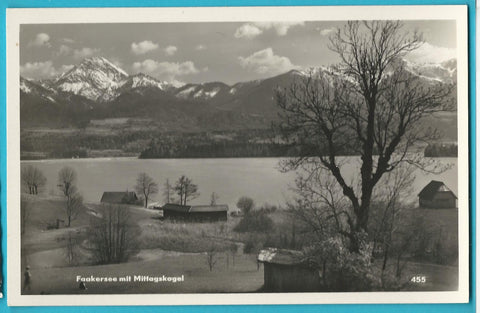 AK Faakersee mit Mittagskogel. (1952)
