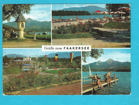AK Grüße vom Faakersee.