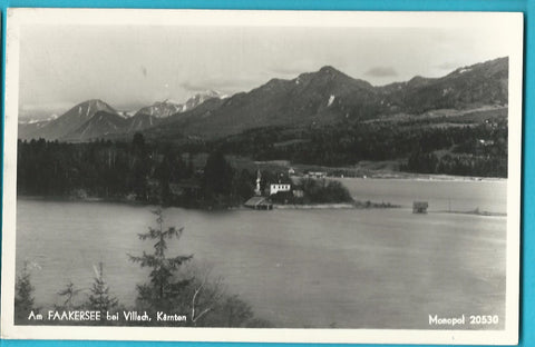 AK Am Faakersee bei Villach.