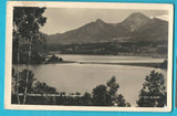 AK Faakersee mit Inselhotel u. Mittagskogel.