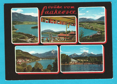 AK Grüße vom Faakersee.