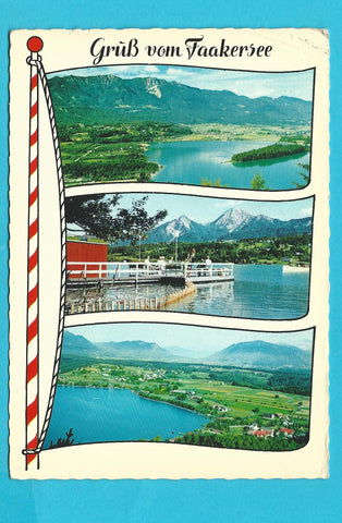 AK Gruß vom Faakersee.