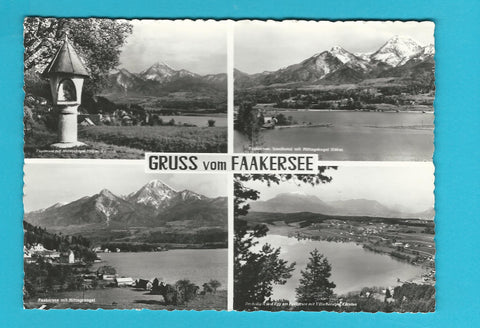 AK Gruss vom Faakersee.