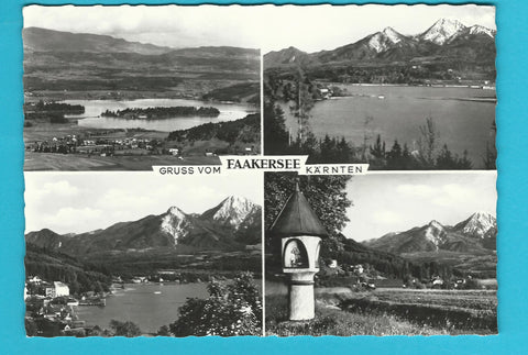 AK Gruss vom Faakersee.