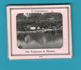 Mappe 12 Originalphotos Der Faakersee in Kärnten.
